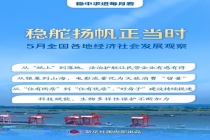 5月全国各地经济社会发展观察 稳中有进向新向优