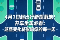 明日起后排乘客未系安全带将被处罚 AI无死角抓拍