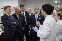 马克龙访问日本 深化多领域合作