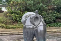 成都一雕塑造型露骨 被指极具暗示性 公共艺术边界再引热议
