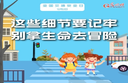 海报丨全国交通安全日:这些细节要记牢 别拿生命去冒险
海报丨全国交通安全日:这些细节要记牢 别拿生命去冒险