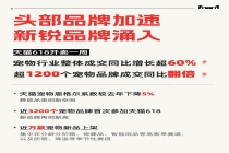 天猫618开卖一周，宠物行业整体成交同比增长超60%