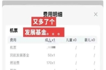 机票里的“民航发展基金”是什么 并非新增收费引发讨论