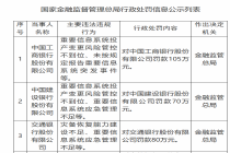 三家国有大行被罚