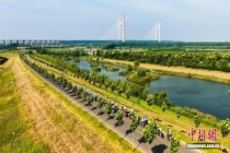 东营国际公路自行车赛举行 展现生态与速度的较量
