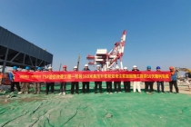 提前10天！75#泊位改造工程第一施工段160米高压升浆告捷