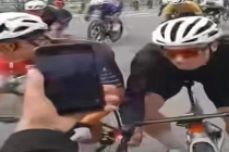 观众手机越线拍照多名运动员被撞 赛事安全引关注