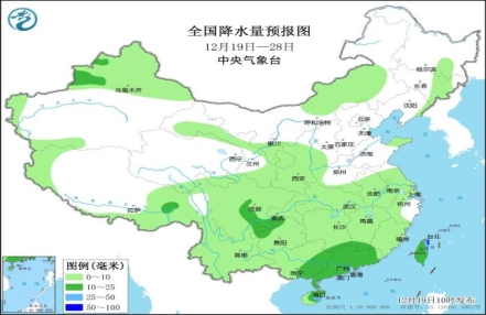 全国大部降水稀少 西北地区黄淮以南气温偏低
全国大部降水稀少 西北地区黄淮以南气温偏低