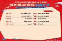 国羽这些新人值得关注，2026年马来西亚羽毛球大师赛开拍 新面孔闪耀赛场