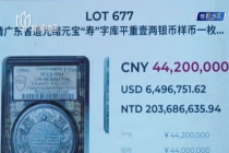 上海诞生新“币王” 5083万元成交 刷新世界拍卖纪录