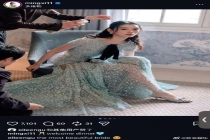 奚梦瑶何猷君婚礼现场曝光 温馨晚宴照流出
