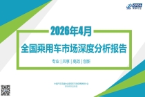 【深度分析】2026年4月份全国乘用车市场深度分析报告