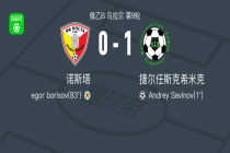 捷尔任斯克希米克1-0诺斯塔，Andrey Savinov助球队取胜