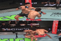 朱康杰UFC首秀失利 37秒的残酷教育