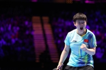 孙颖莎vs汉娜高达 逆转胜泪洒赛场