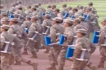 入伍新兵训练看得热血沸腾 ​网友：太带劲儿了！