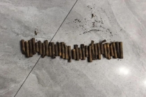 男子挖出31枚雷管上交警方 意外发现父亲遗物