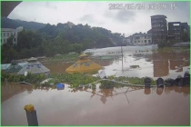 重庆永川一农家乐3200多斤鱼被冲走 暴雨致严重损失