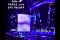 于文文硬刚突降大屏遮挡观众