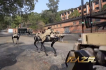 只需一个手势 就能召唤机器狼群