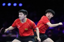 王楚钦正反手夯爆了 樊振东的坚固盾牌