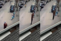 哈罗电单车自动启动撞上路边汽车 无预警启动引关注