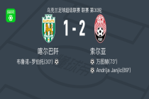 索尔亚2-1逆转喀尔巴阡，Andrija Janjic破门，万图赫建功