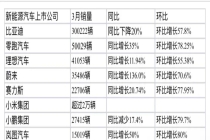 新能源车上市公司，最新成绩单来了