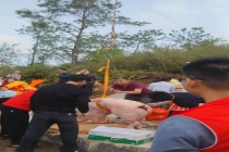 “华南F3”硬核祭祖！无人机将两三百斤的猪吊上山，村民：山高路陡，吊运祭品方便得多